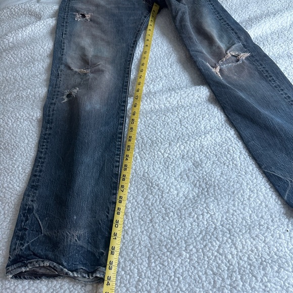 - PRPS Blue Ripped Jeans Men’s Size 32 - pockets need to be sewn - Picture 6 of 9
